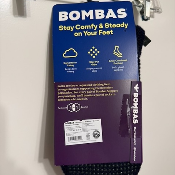 Bombas Gripper Slippers Size L Men's - Picture 3 of 3